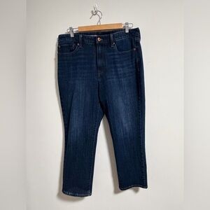 Talbots Flawless 12p Ankle - Dark Blue Straight Leg Jeans